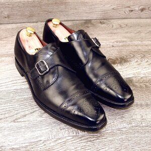 Allen Edmonds FRANCISCAN Monkstrap 10.5 D Black * add $15 new Trees